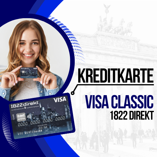 Wie beantrage ich eine 1822Direkt – Visa Classic