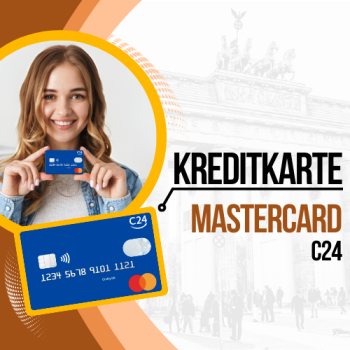 Wie beantrage ich eine C24 – Mastercard?